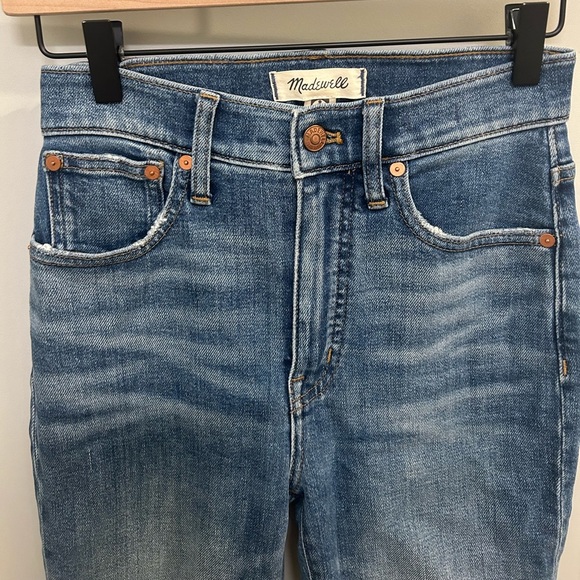 Madewell Slim Demi-Boot Jeans in Northaven Wash Size 23 EUC N0551 - Picture 6 of 10
